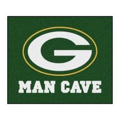 Fanmats Green Bay Packers Man Cave Tailgater Rug