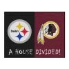 Fanmats House Divided Steelers/Redskins Rug -Rugs&Mats Official Shop Grainger G5704629