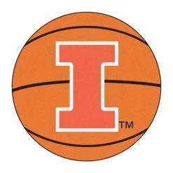 Fanmats Illinois Basketball Mat 27" diameter