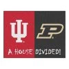 Fanmats Indiana - Purdue House Divided Rug -Rugs&Mats Official Shop Grainger G5706318