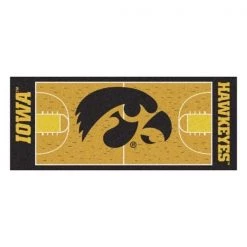Fanmats Iowa Basketball Court Runner 30"x72"