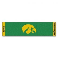 Fanmats Iowa Putting Green Runner 18"x72"