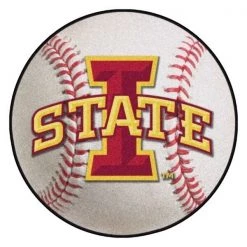 Fanmats Iowa State Baseball Mat 27" diameter