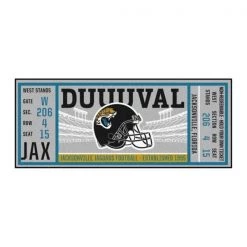 Fanmats Jacksonville Jaguars Ticket Runner