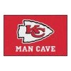 Fanmats Kansas City Chiefs Man Cave Rug -Rugs&Mats Official Shop Grainger G5708077