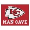 Fanmats Kansas City Chiefs Man Cave Mat -Rugs&Mats Official Shop Grainger G5708110