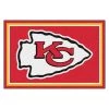 Fanmats Kansas City Chiefs 5x8 Rug -Rugs&Mats Official Shop Grainger G5708153