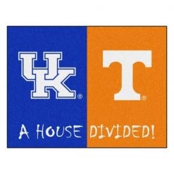 Fanmats Kentucky - Tennessee House Divided Rug