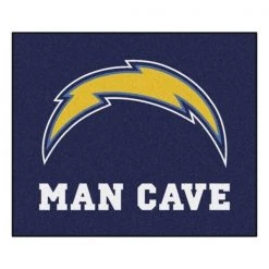 Fanmats LA Chargers Man Cave Tailgater Rug