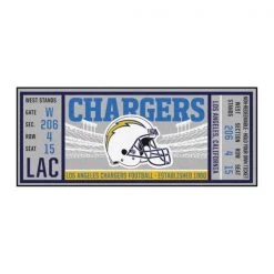 Fanmats Los Angeles Chargers Ticket Runner
