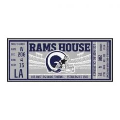 Fanmats Los Angeles Rams Ticket Runner 30"x72"