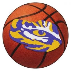Fanmats LSU Basketball Mat 27" diameter