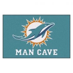 Fanmats Miami Dolphins Man Cave Rug
