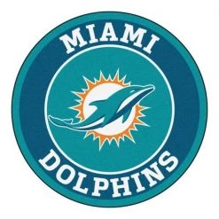 Fanmats Miami Dolphins Roundel Mat 27" diameter