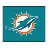 Fanmats Miami Dolphins Tailgater Rug 5x6 -Rugs&Mats Official Shop Grainger G5713841