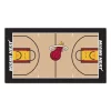 Fanmats Miami Heat Large Court Runner 29.5x54 -Rugs&Mats Official Shop Grainger G5713957