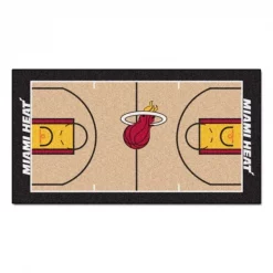 Fanmats Miami Heat Large Court Runner 29.5x54