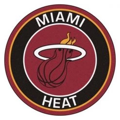 Fanmats Miami Heat Roundel Mat 27" diameter
