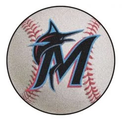 Fanmats Miami Marlins Baseball Mat