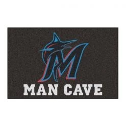 Fanmats Miami Marlins Man Cave Rug