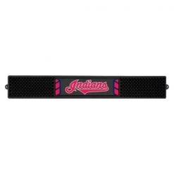 Fanmats Cleveland Indians Drink Mat, 3.25"x24"