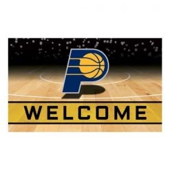 Fanmats Indiana Pacers Door Mat, Crumb Rubber