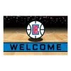 Fanmats Los Angeles Clippers Door Mat, Rubber -Rugs&Mats Official Shop Grainger G5727449