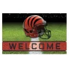 Fanmats Cincinnati Bengals Door Mat, Crumb Rubber -Rugs&Mats Official Shop Grainger G5730623