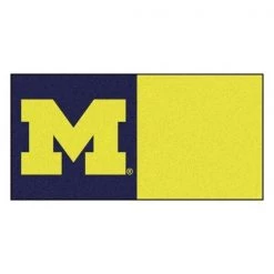 Fanmats Michigan, 18"x18" Carpet Tiles, PK20