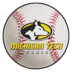 Fanmats Michigan Tech University Baseball Mat