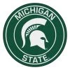 Fanmats Michigan State Roundel Mat, 27" dia. -Rugs&Mats Official Shop Grainger G5744991