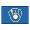 Fanmats Milwaukee Brewers Glove Starter Rug -Rugs&Mats Official Shop Grainger G5745192