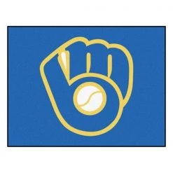 Fanmats Milwaukee Brewers Glove All-Star Mat
