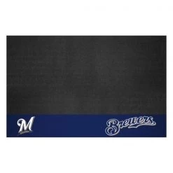 Fanmats Milwaukee Brewers Grill Mat, 26"x42"