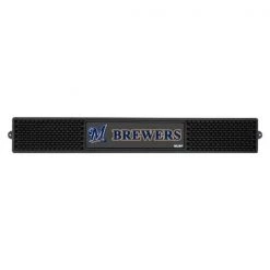 Fanmats Milwaukee Brewers Drink Mat, 3.25"x24"