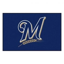 Fanmats Milwaukee Brewers Starter Rug, 19"x30"
