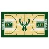 Fanmats Milwaukee Bucks NBA Court Runner, 24x44 -Rugs&Mats Official Shop Grainger G5745673