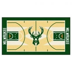 Fanmats Milwaukee Bucks Large Court Runner