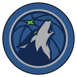 Fanmats Minnesota Timberwolves Mascot Mat