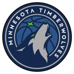 Fanmats Minnesota Timberwolves Roundel Mat