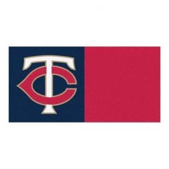 Fanmats Minnesota Twins, 18"x18" Carpet Tile, PK20
