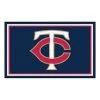 Fanmats Minnesota Twins, 4 ft.x6 ft. Rug -Rugs&Mats Official Shop Grainger G5746367