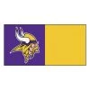 Fanmats Minnesota Vikings, 18"x18" Carpet, PK20 -Rugs&Mats Official Shop Grainger G5746559