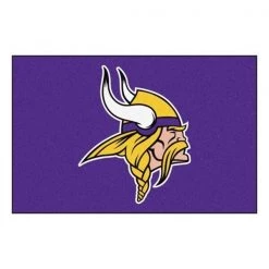 Fanmats Minnesota Vikings Starter Rug, 19"x30"