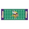 Fanmats Minnesota Vikings Runner, 30"x72" -Rugs&Mats Official Shop Grainger G5746769