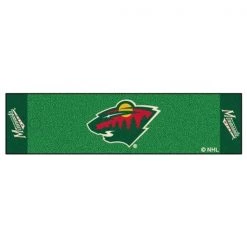 Fanmats Minnesota Wild Putting Green Mat, 18"x72"