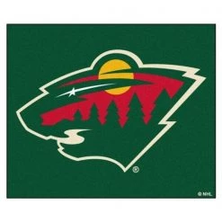 Fanmats Minnesota Wild Tailgater Rug, 5 ft.x6 ft.