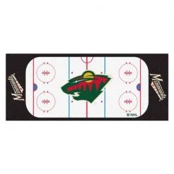 Fanmats Minnesota Wild Rink Runner, 30"x72"
