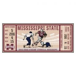 Fanmats Mississippi State Ticket Runner