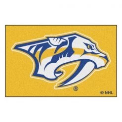 Fanmats Nashville Predators Starter Mat, Yellow